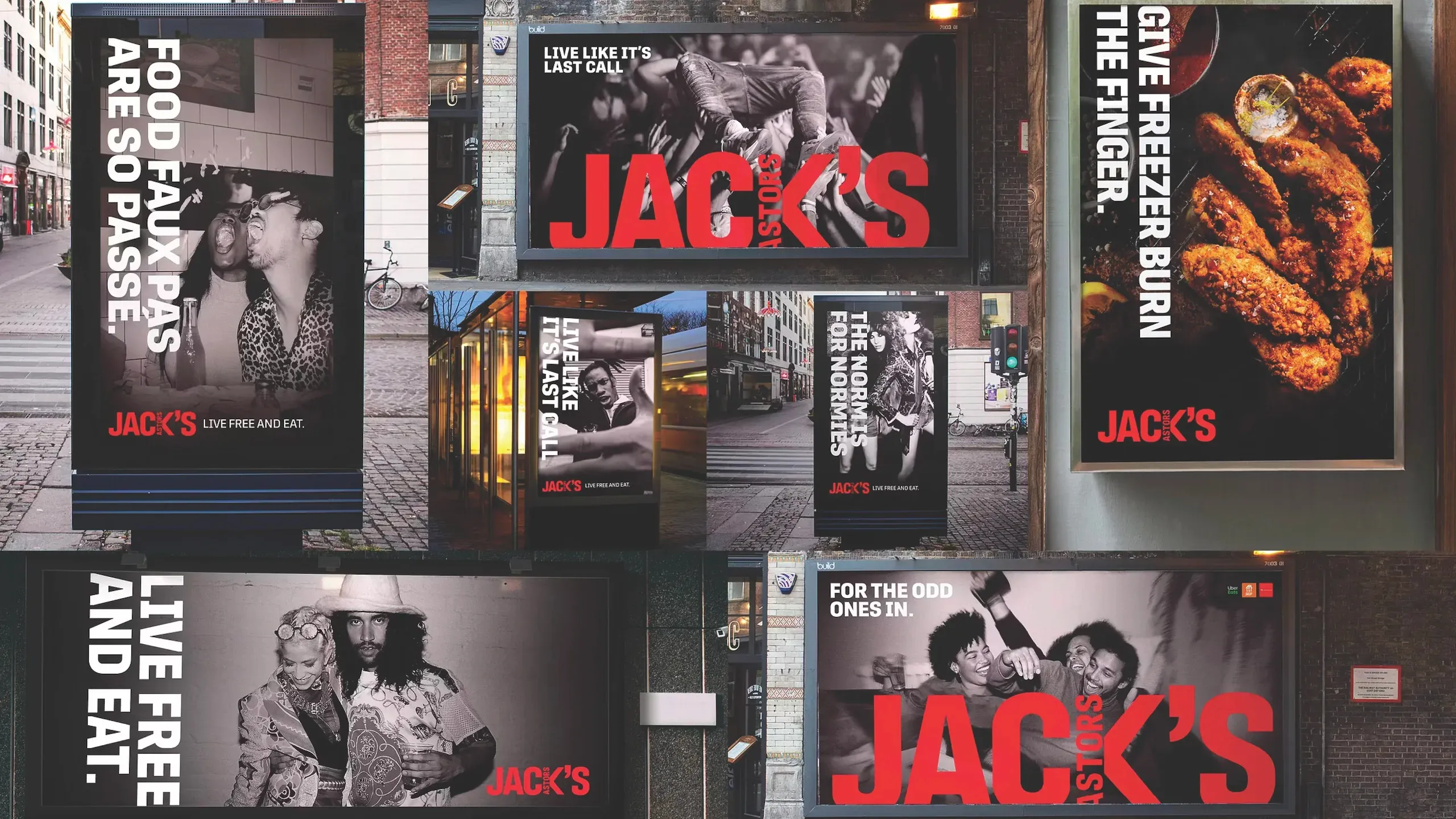 Edgy and provocative out-of-home (OOH) transit advertising campaign reintroducing Jack Astor’s to younger audiences